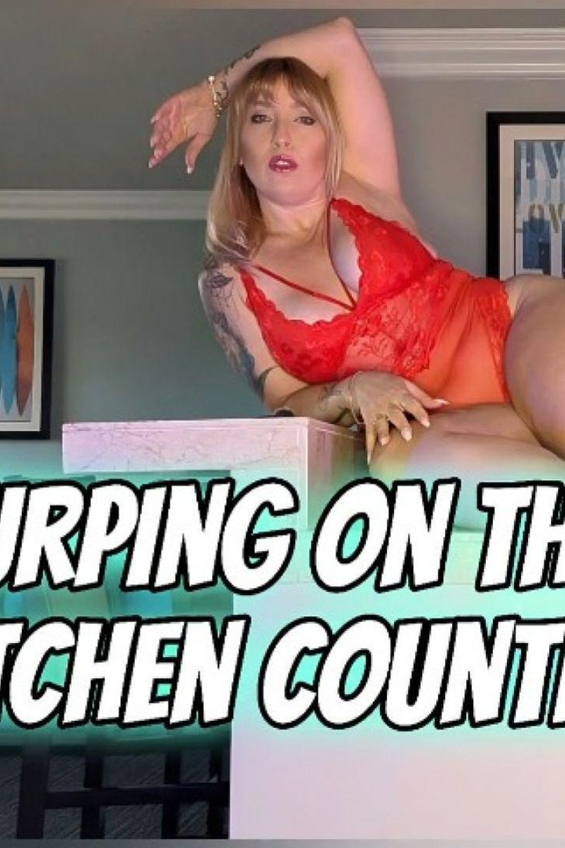 Burping On The Kitchen Counter - Screenshot 1 of 4 - Blonde Hair (Female)