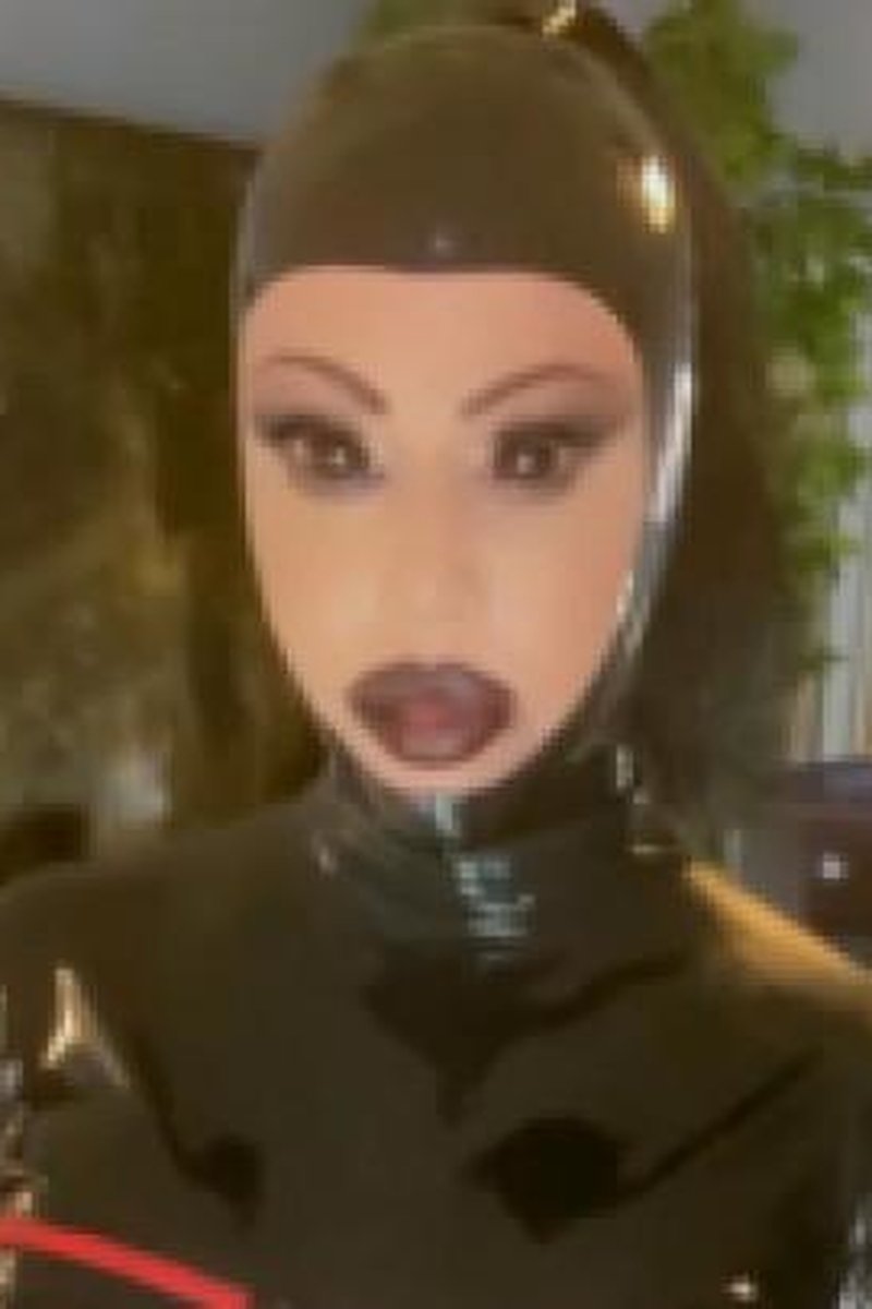 TS Viper Demon Biker Helmet Cat Ears Lat - Screenshot 1 of 4 - Fucking Machines