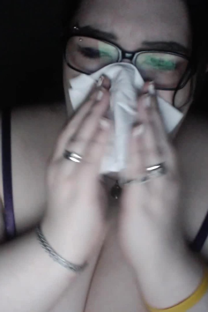 Double The Allergies - Screenshot 1 of 4 - Coughing Fetish