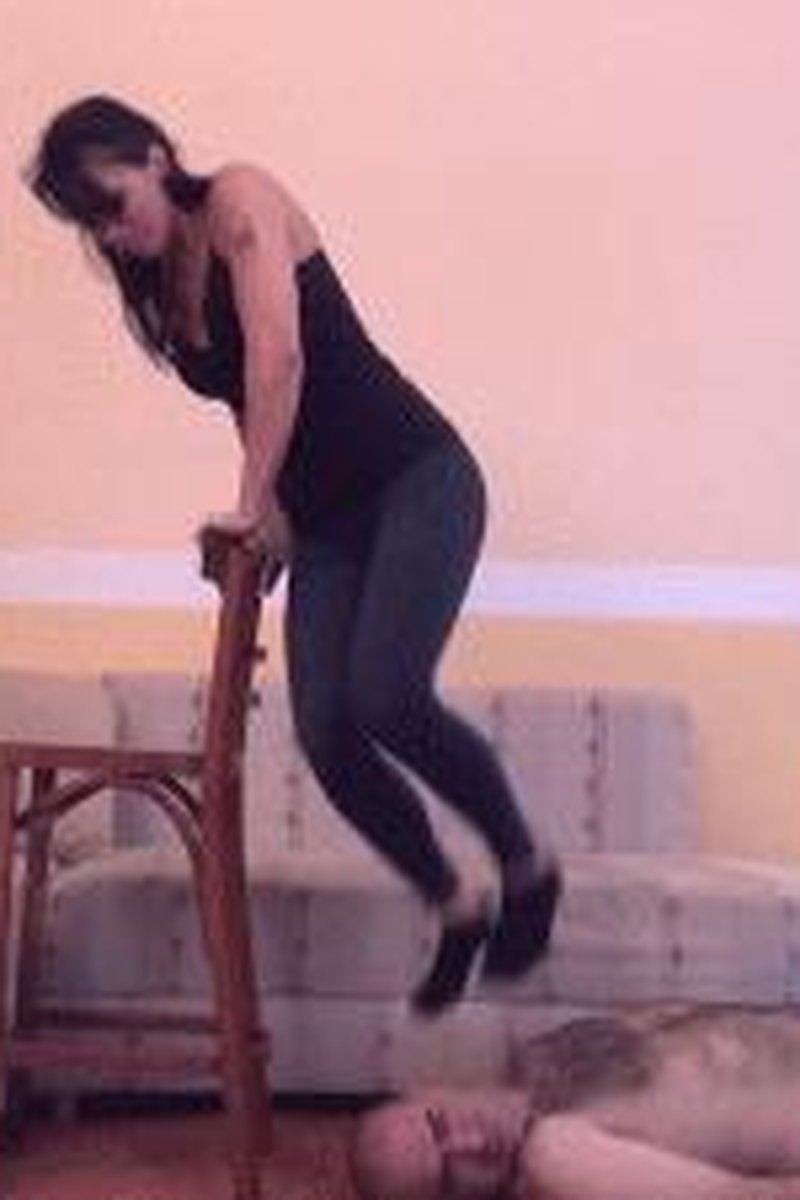 Olivia Home Training Part2: Extreme Trampling, Jumping And Facestanding In Socks - Screenshot 1 of 4 - Facestanding Fetish