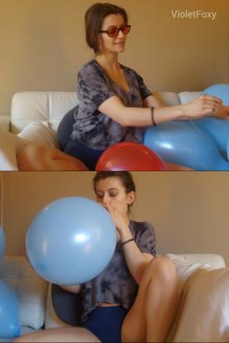 Balloon Pop Secretary 4k - Screenshot 1 of 4 - Glasses