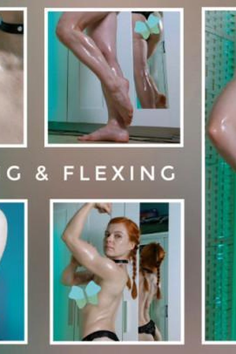 Muscle Oiling & Flexing - Screenshot 1 of 4 - Leg Fetish
