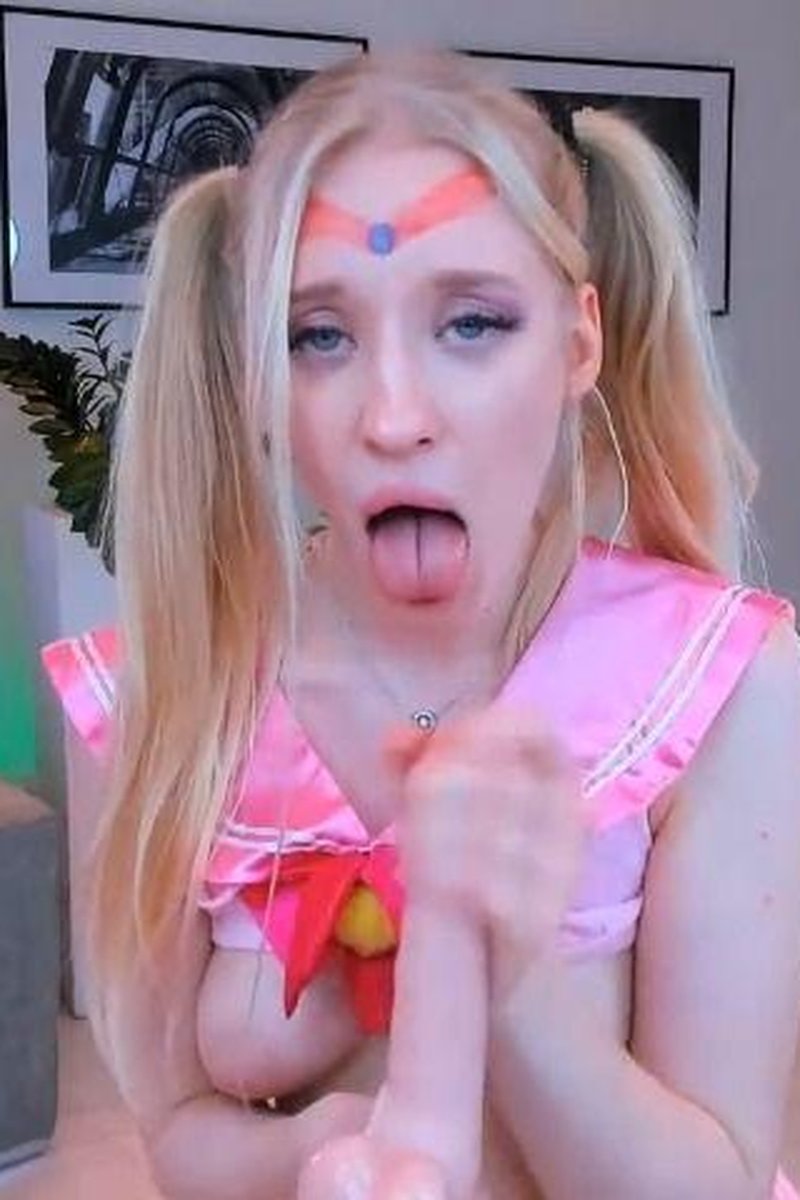 Sailormoon JOI - Screenshot 1 of 4 - Ahegao