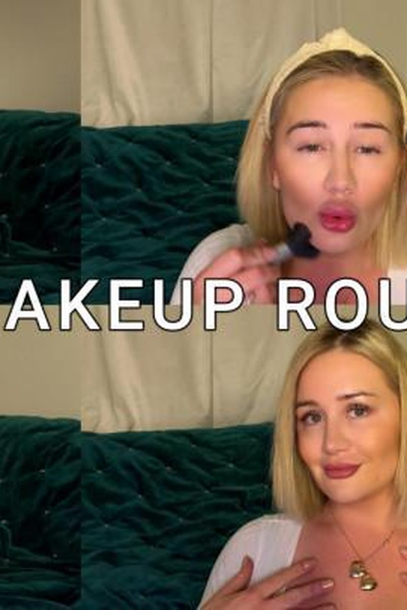 Make-Up Routine Before Filming - Screenshot 1 of 4 - Babes