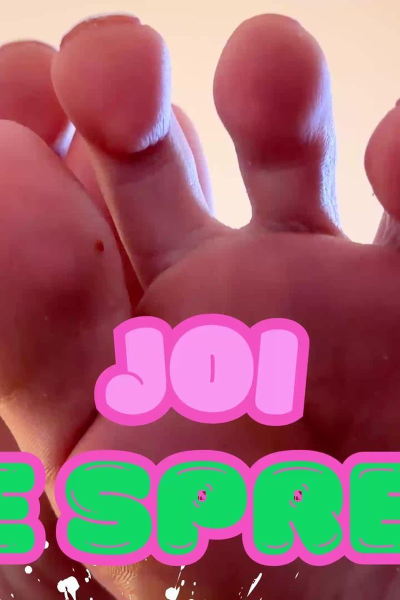 Toe Spread JOI - Screenshot 1 of 4 - Captive