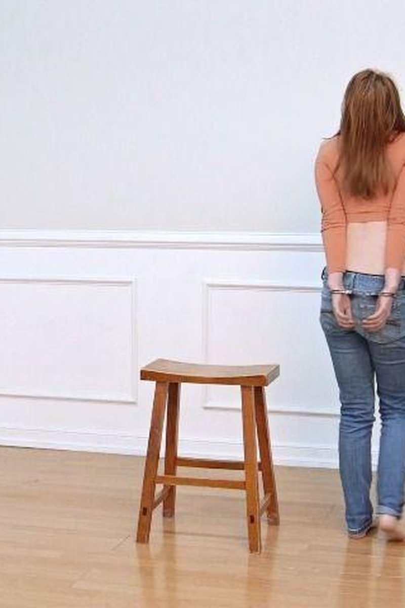 Cuffed Jena - Screenshot 1 of 4 - Bondage