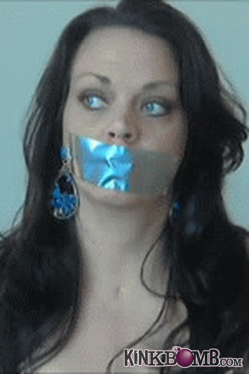 Diane Andrews: Tape Gag Talk - Screenshot 1 of 4 - Bondage