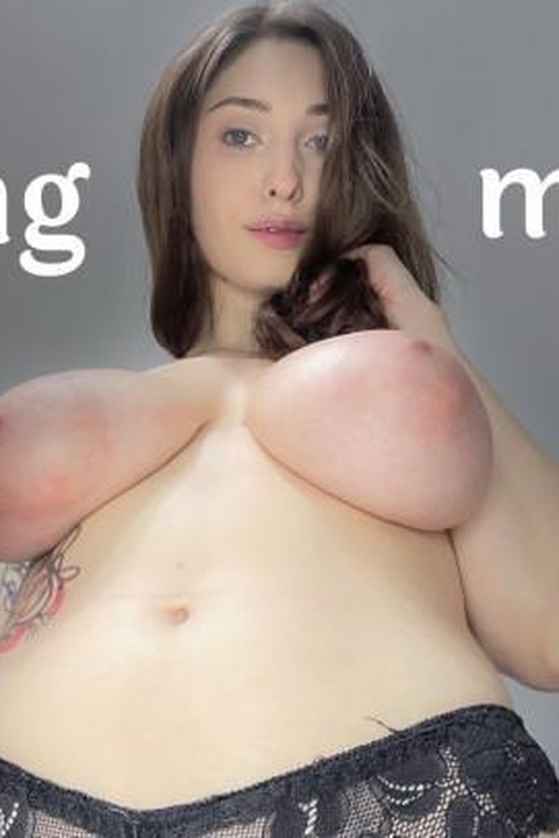 Slapping My Boobs - Screenshot 1 of 4 - Amateur