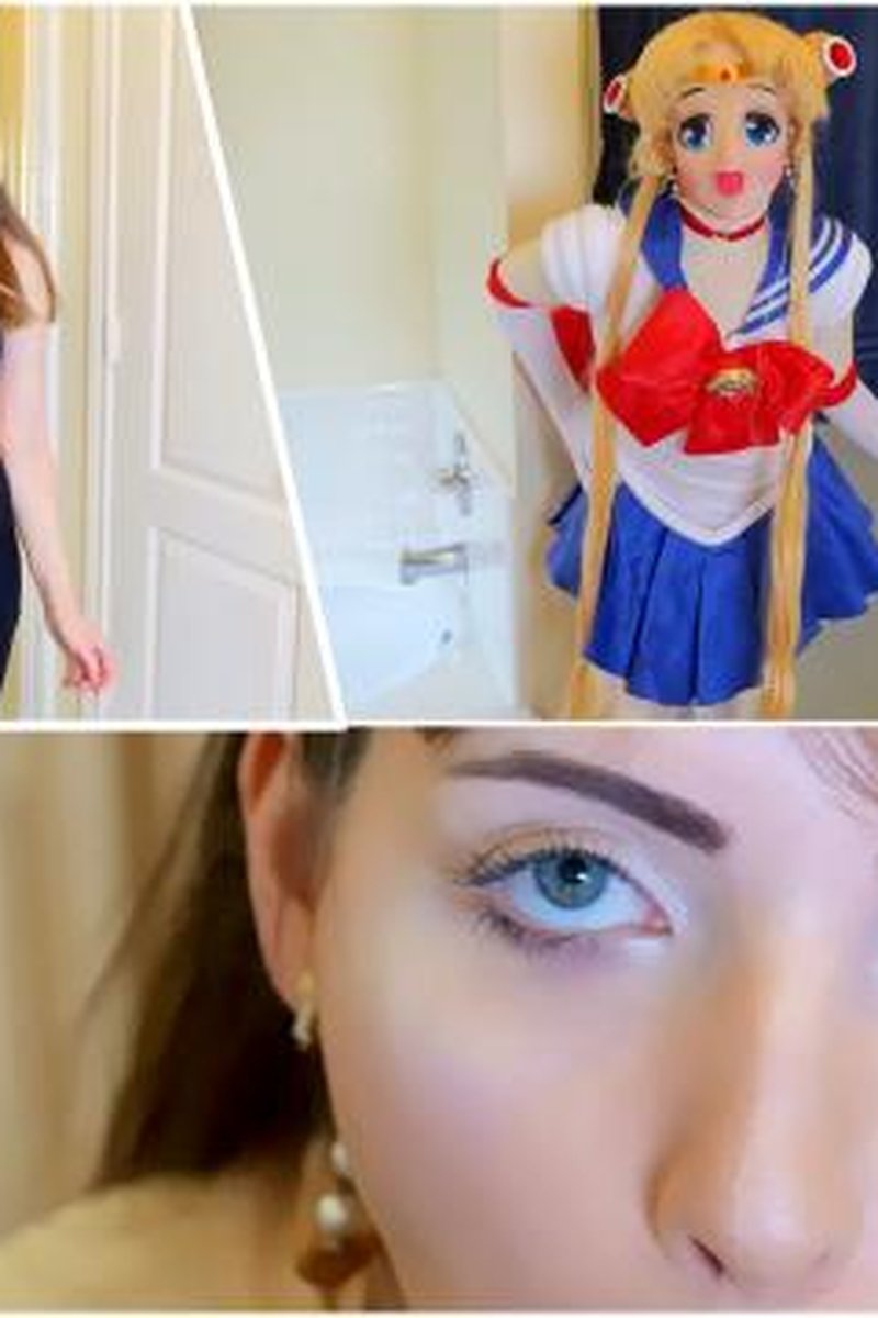 Sailor Moon Comic Con Gloved Handjob - Screenshot 1 of 4 - Adorable