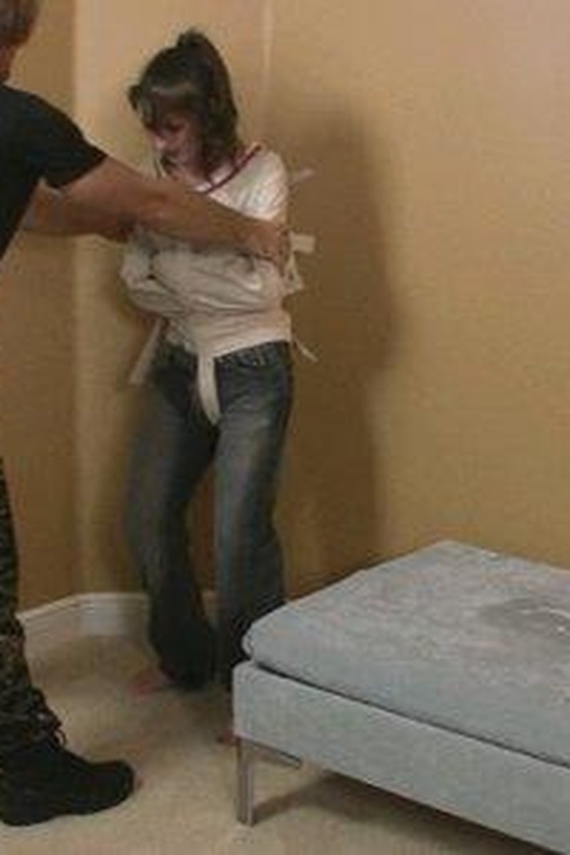 Josie in a Strait Jacket and Diaper - Part 1 (Dial) - Screenshot 1 of 4