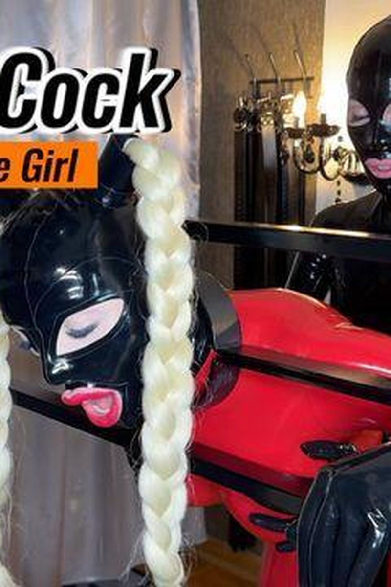 Rubber Cock For A Caged Slave Girl - Screenshot 1 of 4 - Bondage