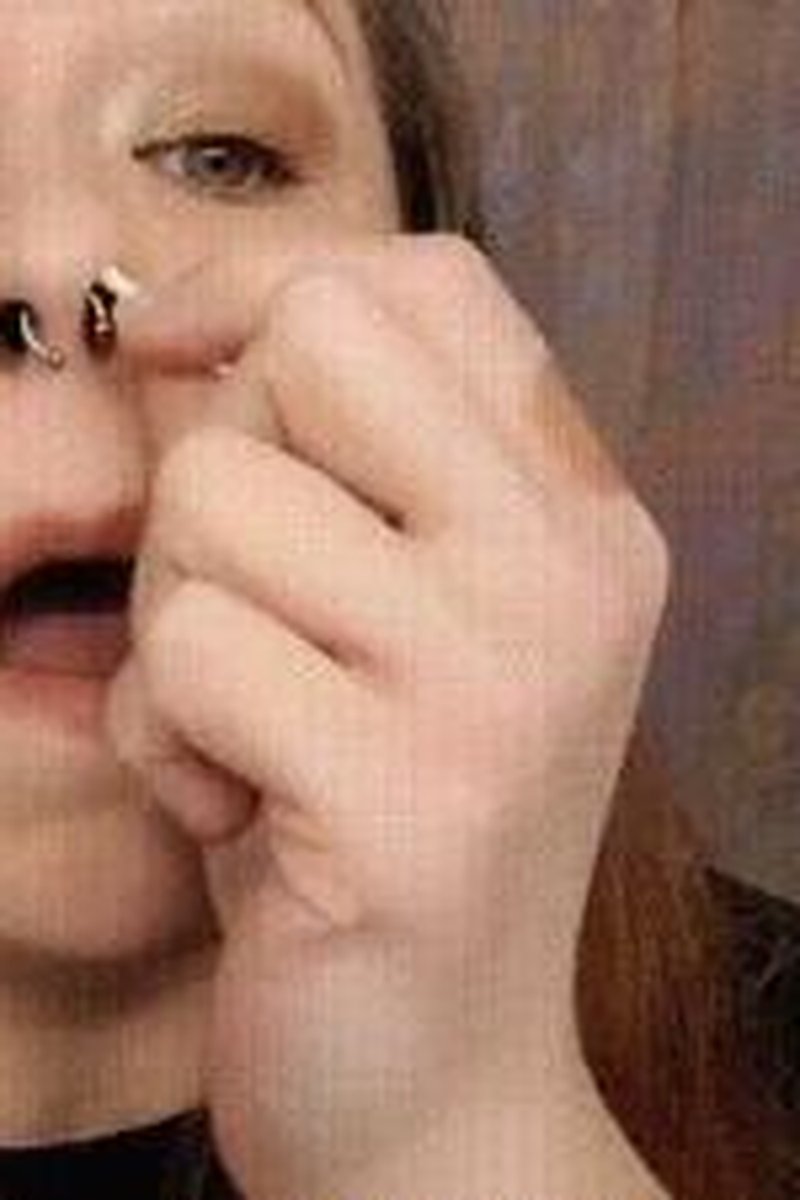 Nose Piercing & Sinusitis Update - Screenshot 1 of 4 - Nose Fetish