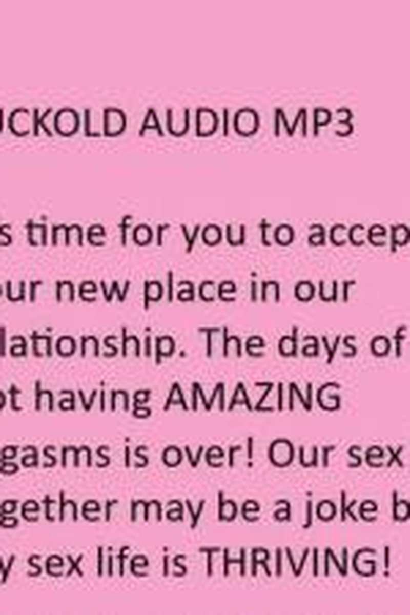 Cuckold Relationship Audio - Screenshot 1 of 4 - Audio Only