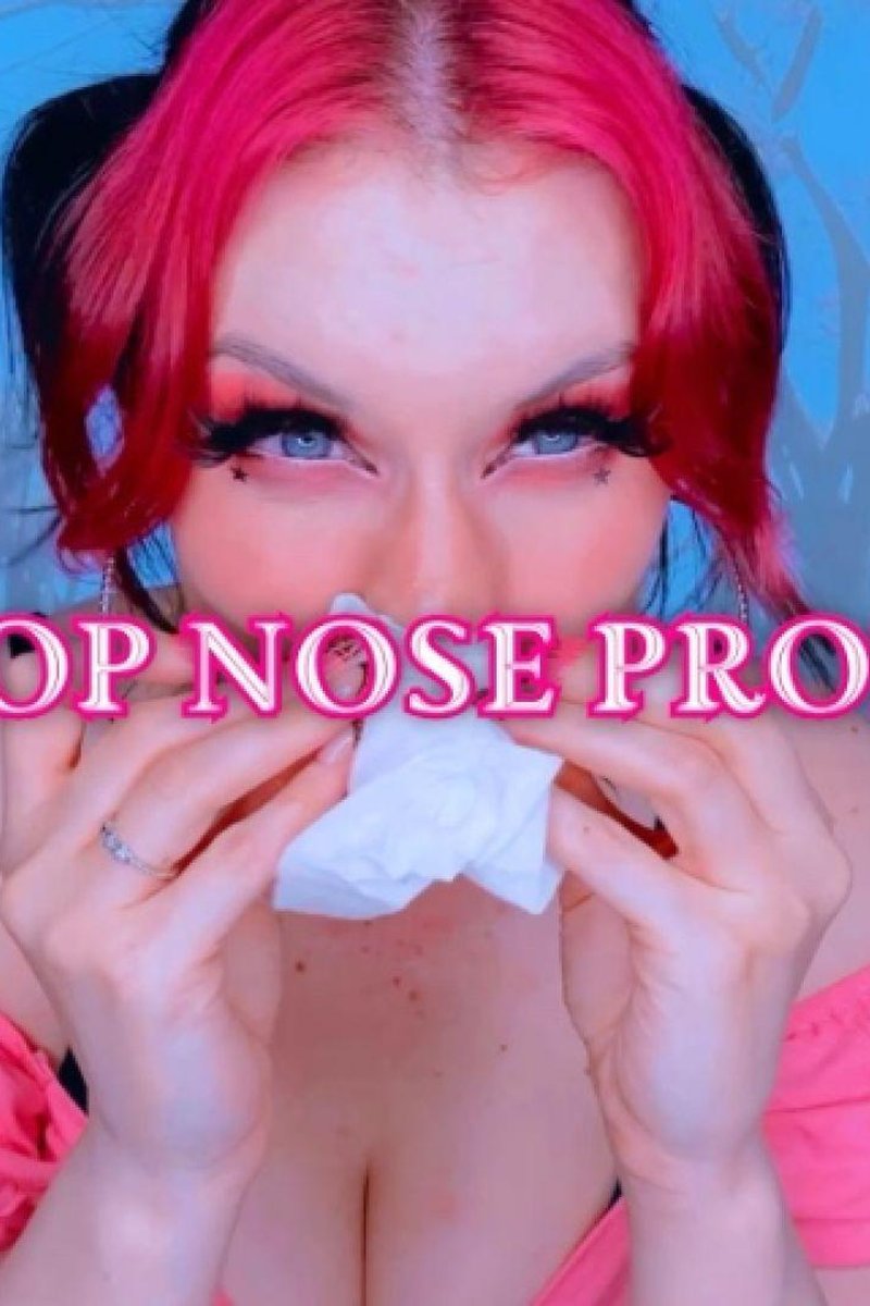 Nonstop Nose Problems - Screenshot 1 of 4 - Face Fetish