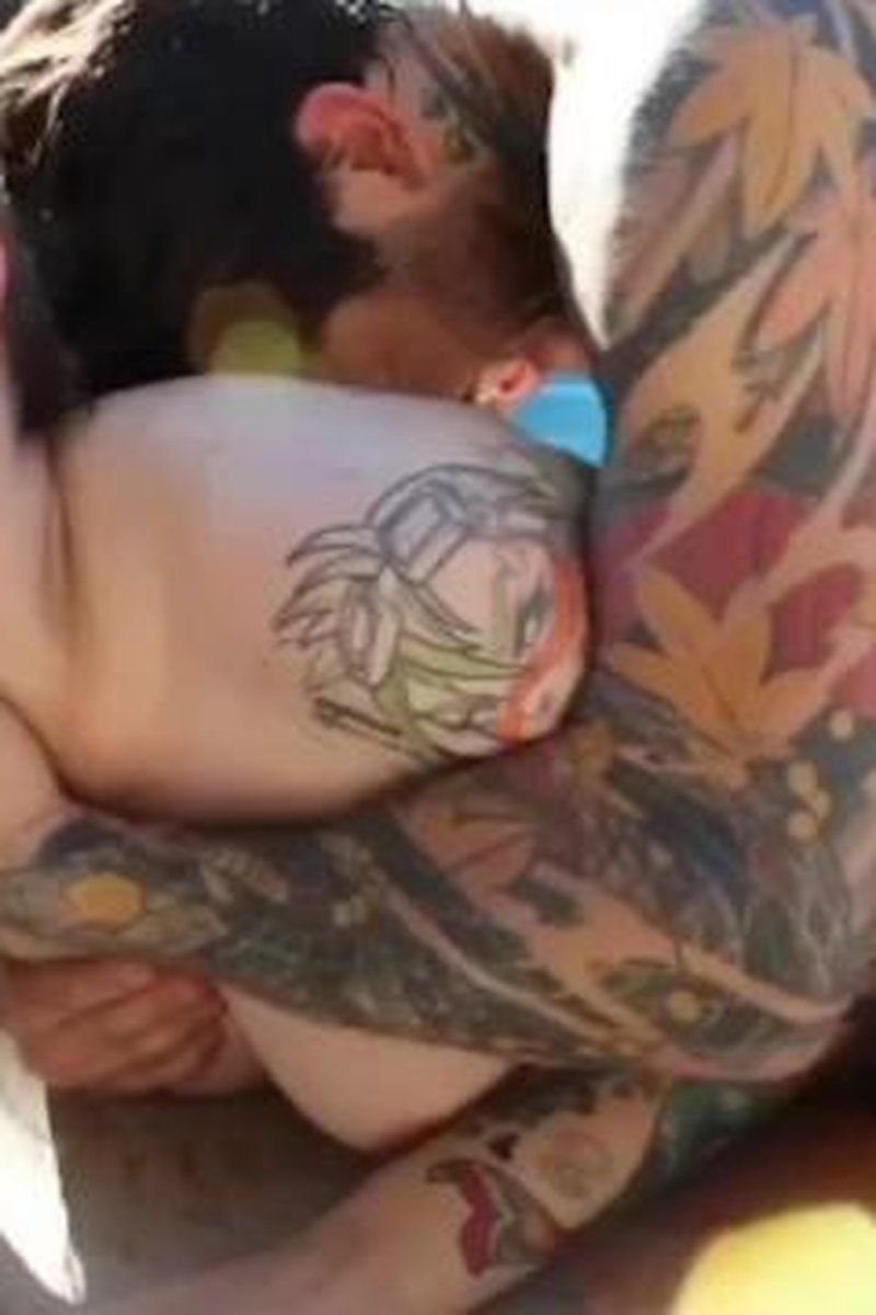 Poolside Pounding - Screenshot 1 of 4 - Ball Licking And Sucking