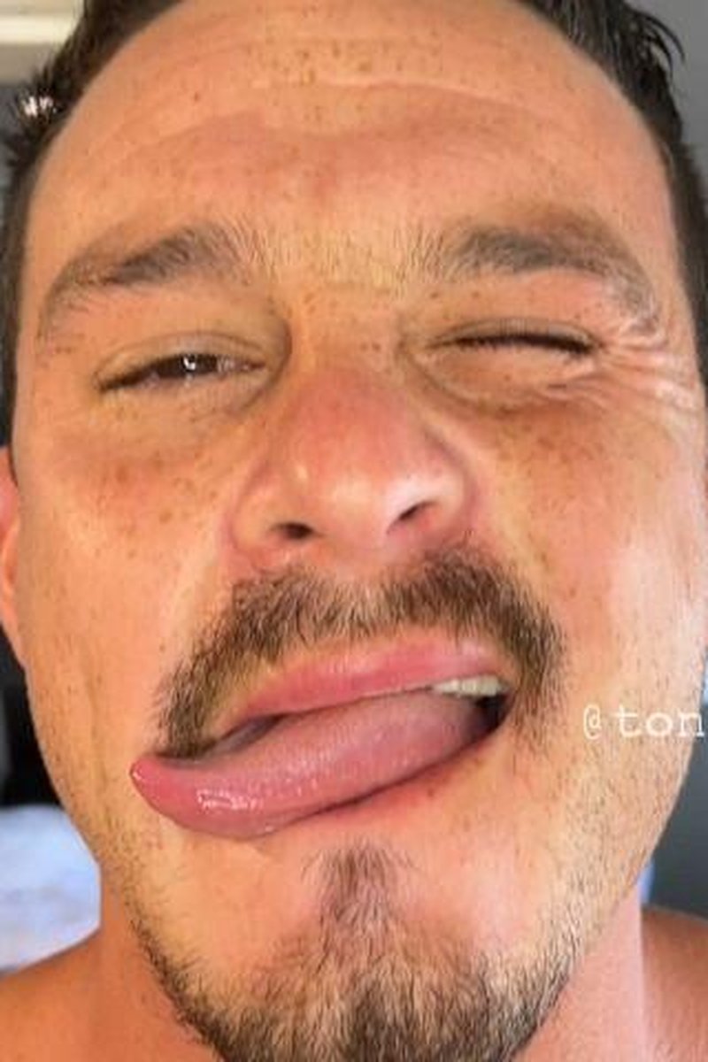 Cody Lakeview Tongue Part10 Video1 - Screenshot 1 of 4 - Freckles