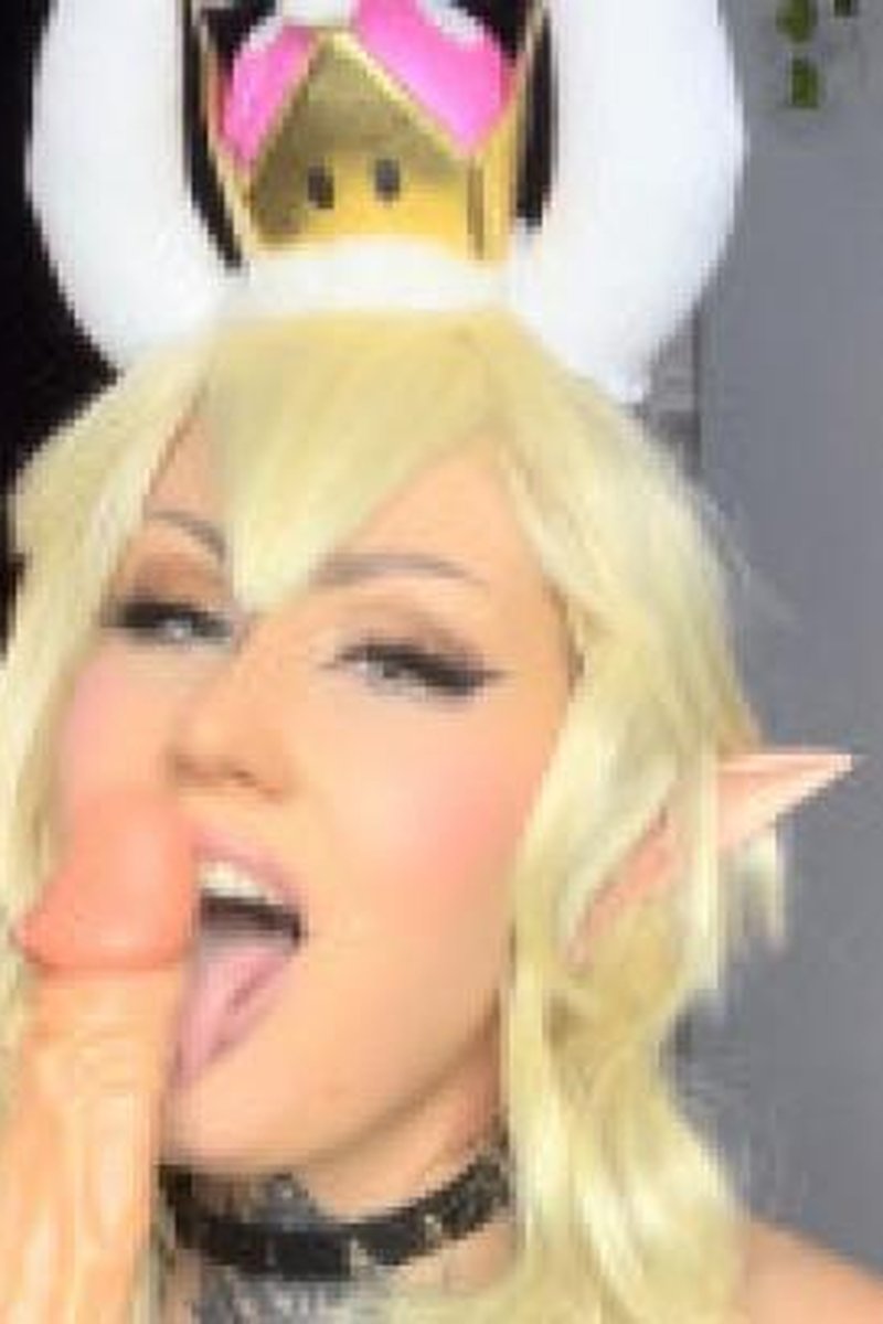 Bowsette Is Gifted A 14 Inch Mushroom - Screenshot 1 of 4 - Big Ass