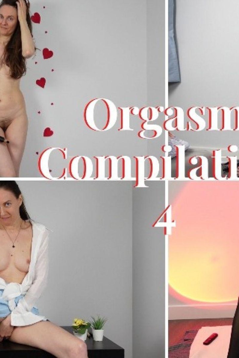 Moaning Orgasm Compilation 4 - Screenshot 1 of 4 - Brown Hair