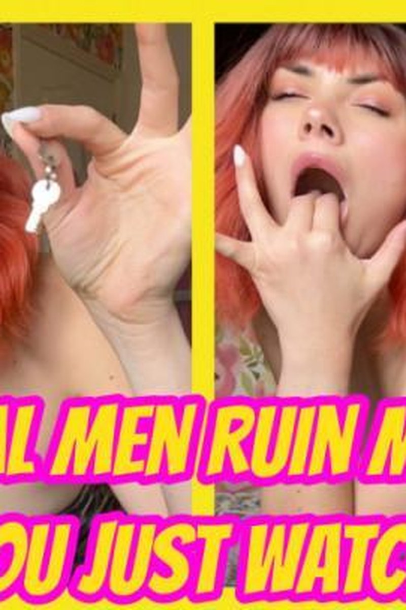Real Men Ruin Me, You Just Watch - Screenshot 1 of 4 - Chastity Encouragement