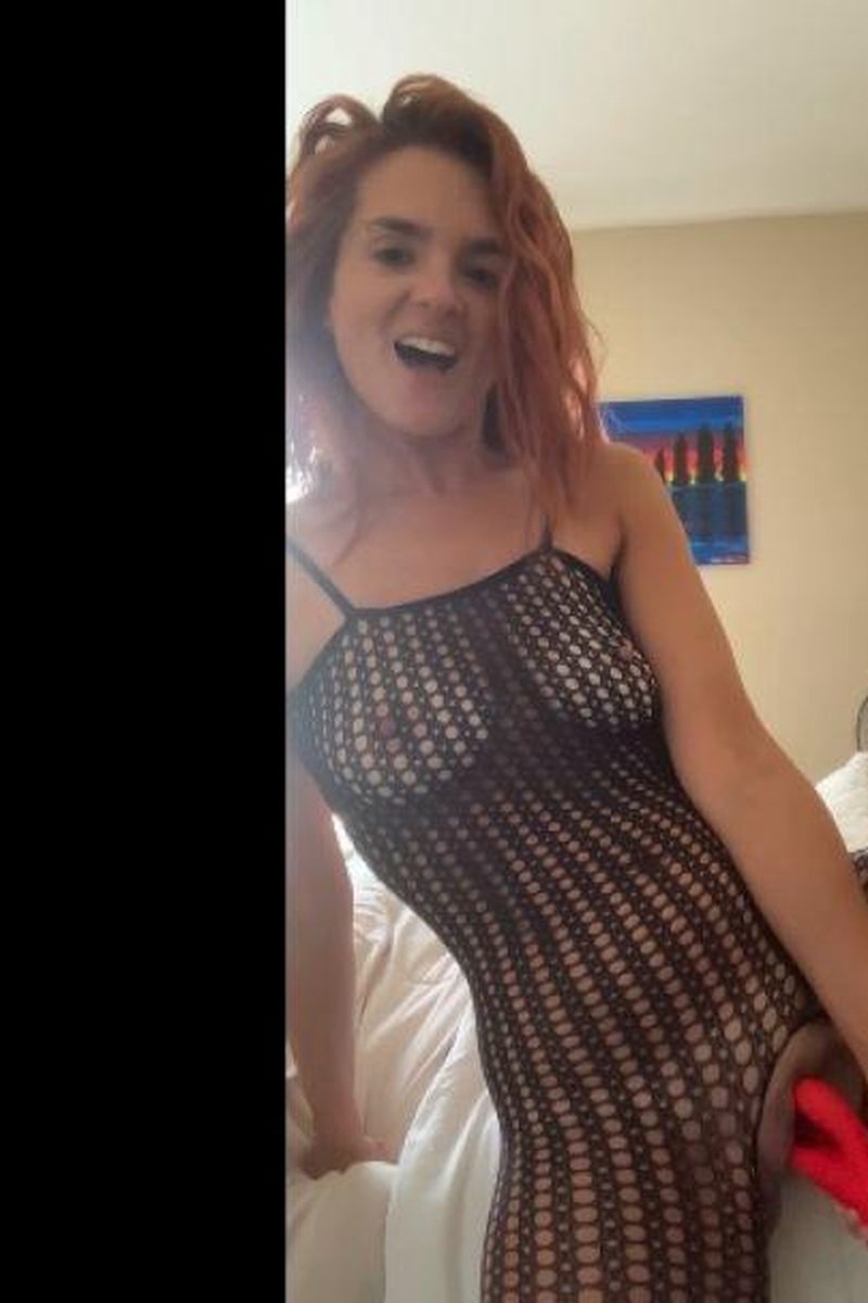 Fishnet Bodysuit Cum - Screenshot 1 of 4 - Close Up