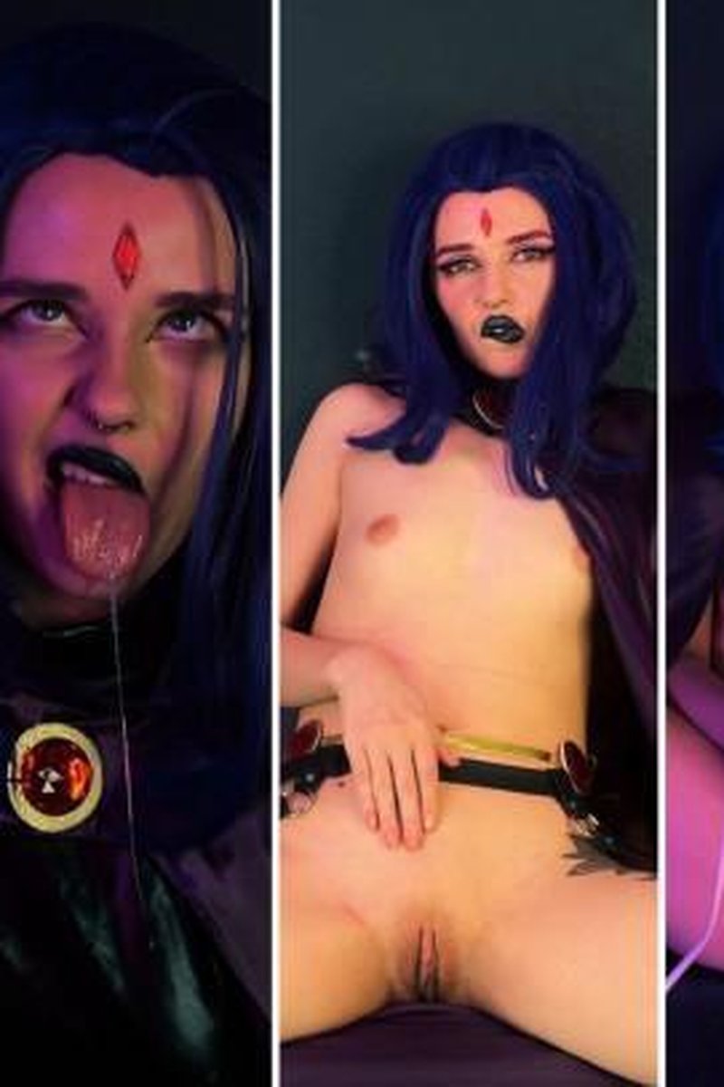 Raven - Titans Cosplay - Full Video - Screenshot 1 of 4 - Ahegao