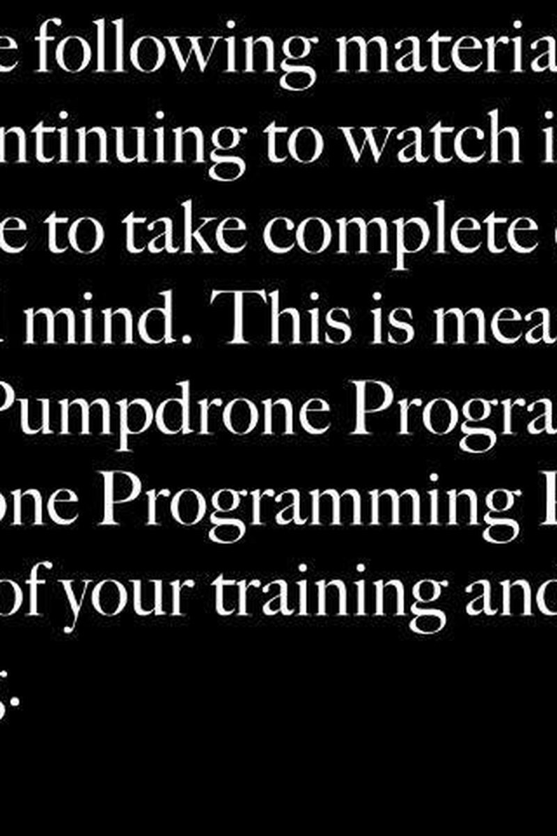 Pumpdrone Programming 3 - Screenshot 1 of 4 - Domination