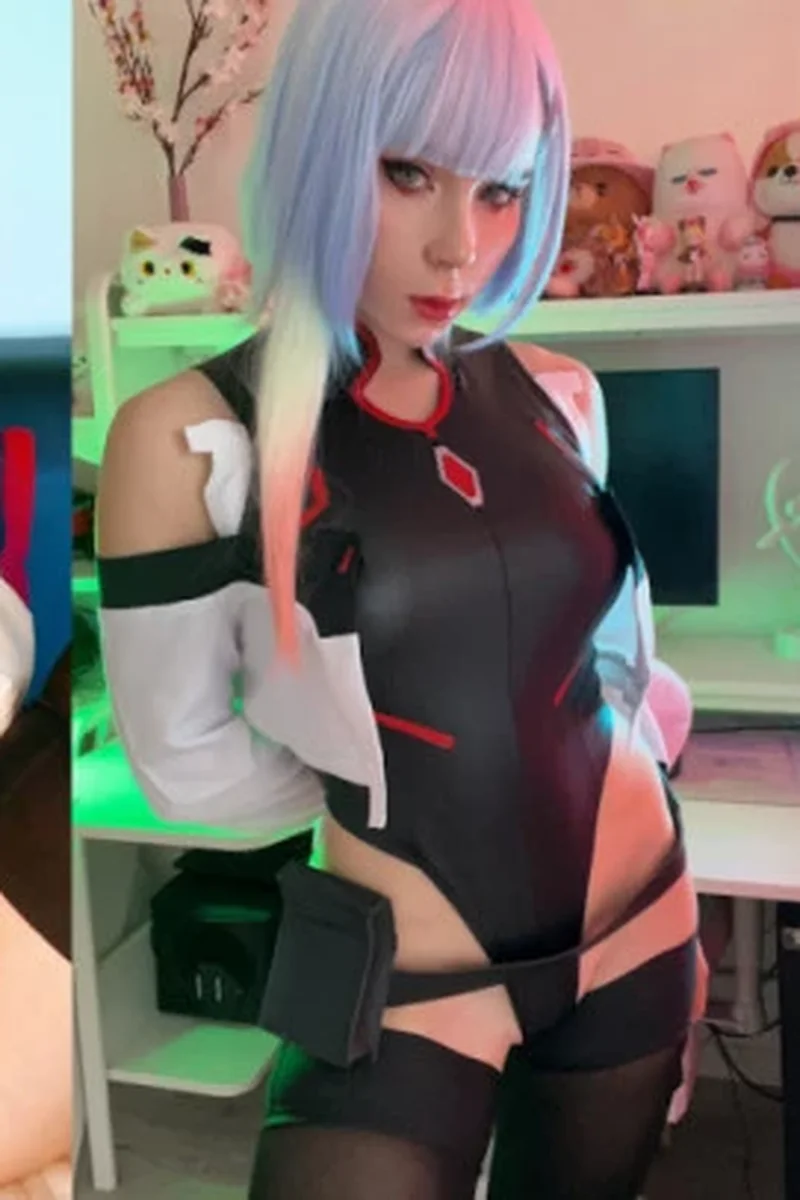 Cyberpunk Lucy Pussy Play - Screenshot 1 of 4 - Cosplay