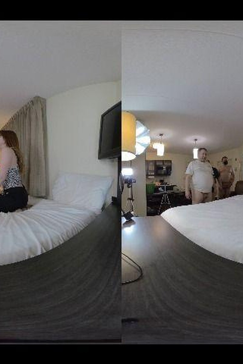 VR 3D: 1 Min Preview From 2 Girl Gb - Screenshot 1 of 4 - Gangbang