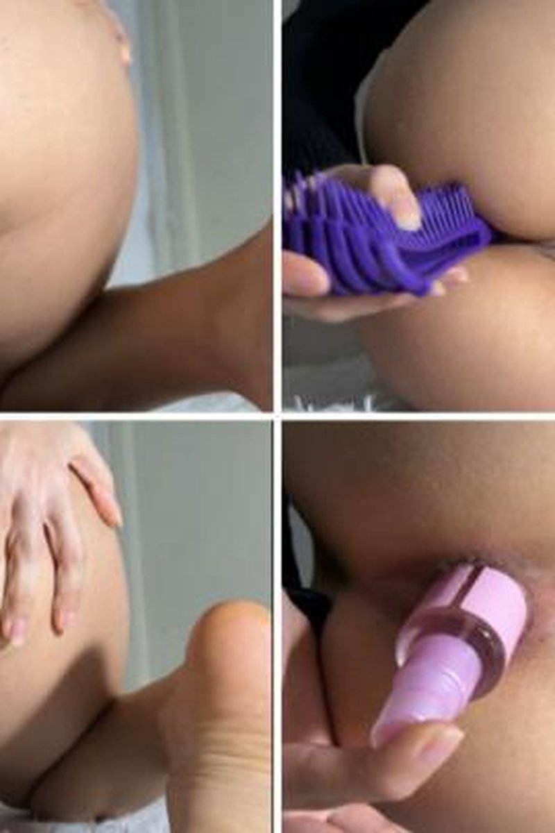 Insertion Random Objects In My Asshole - Screenshot 1 of 4 - Anal