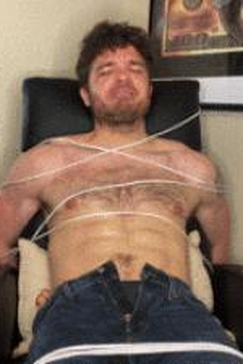Bound Belly Button Torment - Screenshot 1 of 4 - Belly Fetish