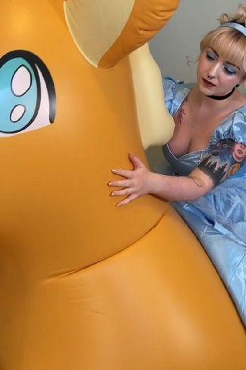 Cinderella Cums On Inflatable Honey Poof - Screenshot 1 of 4 - Babes