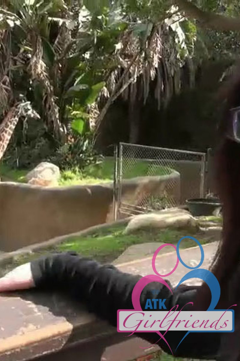 Maryjane Flashes Her Boobs at the Zoo - Screenshot 1 of 4 - Caucasian