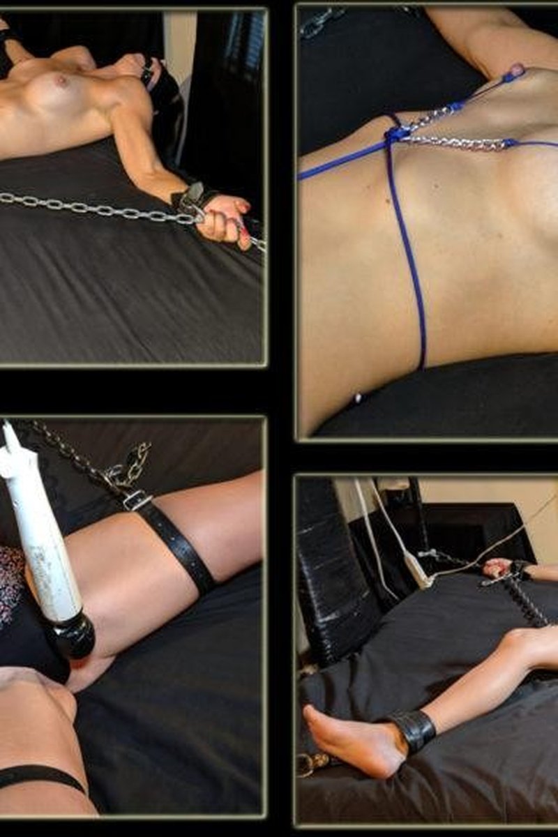 Hanging Hitachi Edging - Screenshot 1 of 4 - Bondage