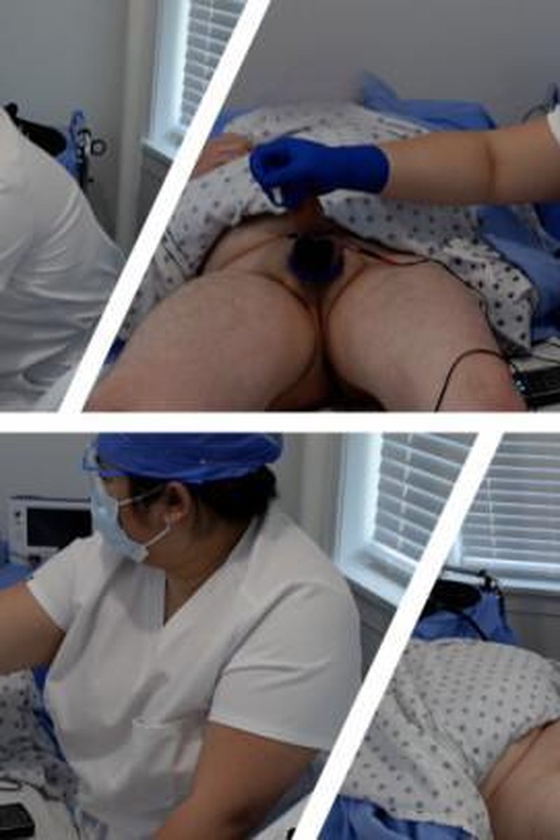 Medfet Milking With Electrostim And Cbt - Screenshot 1 of 4 - Cumshot