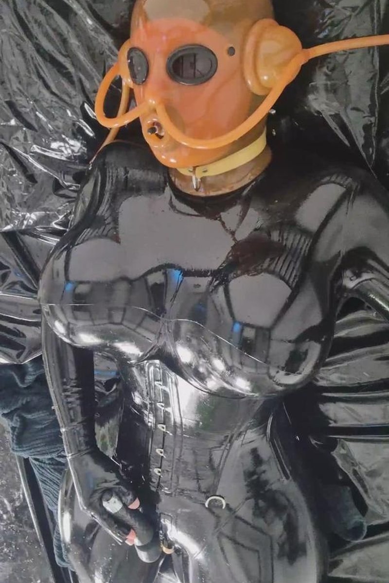 Discipline Hood With Cock Gag - Screenshot 1 of 4 - Latex