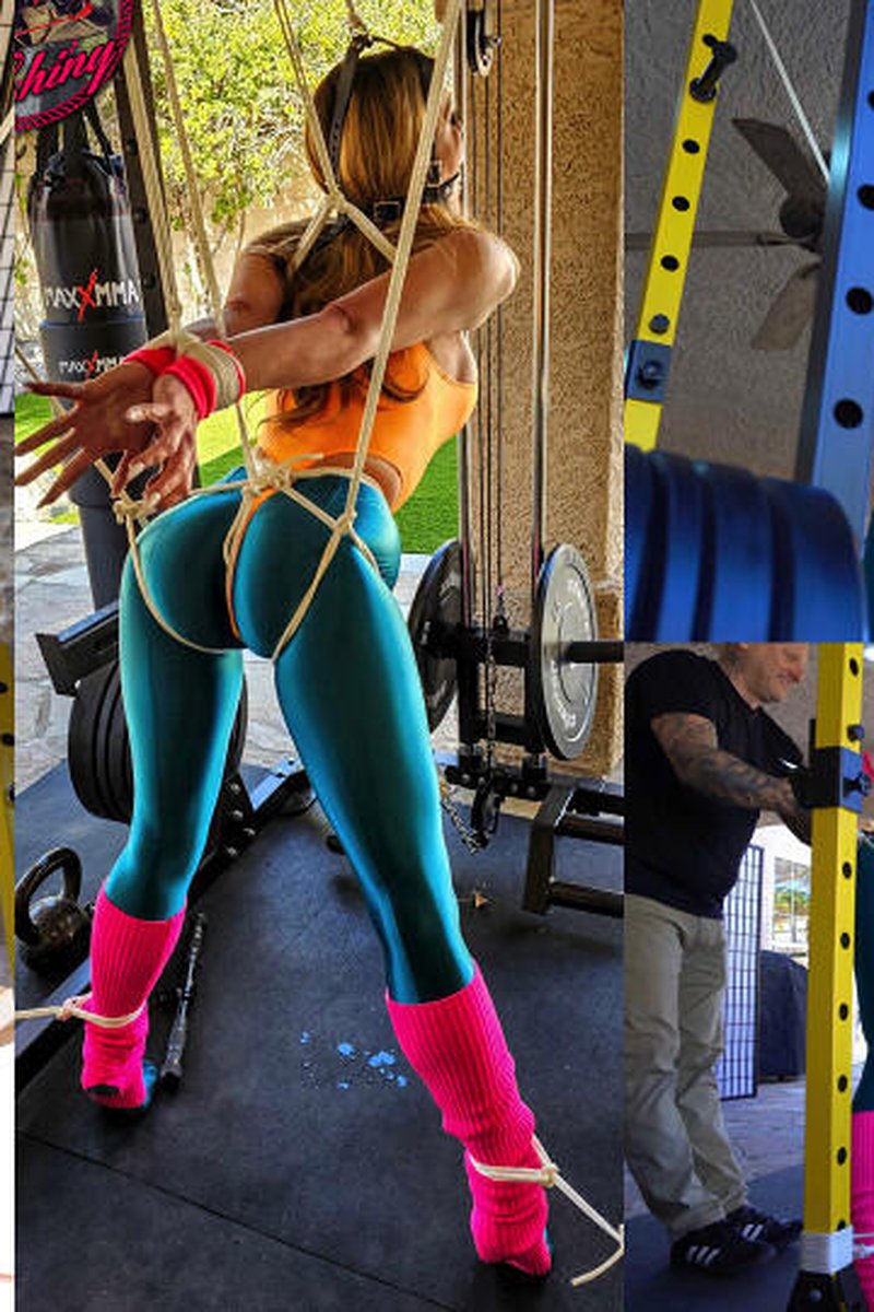 Bondage Workout 2 - Screenshot 1 of 4 - Blonde Hair (Female)