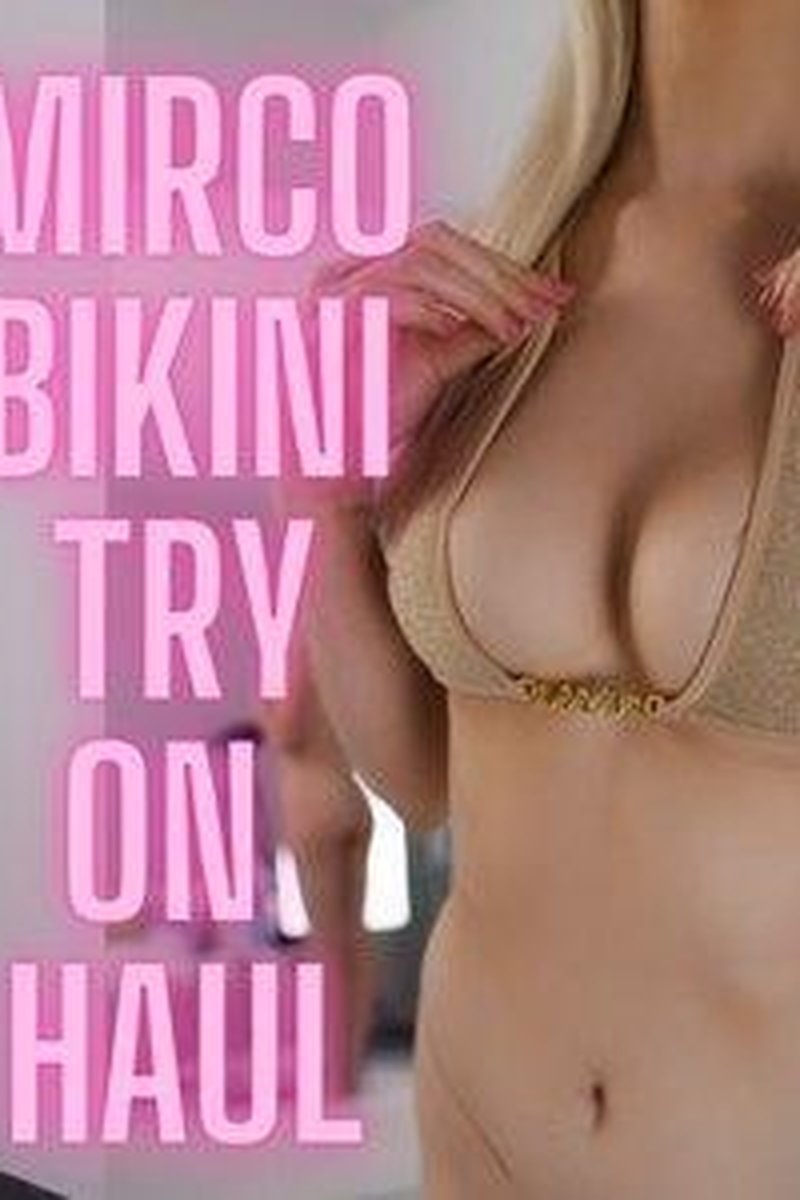 Tiny Micro Bikini Try on Haul - Screenshot 1 of 4 - American