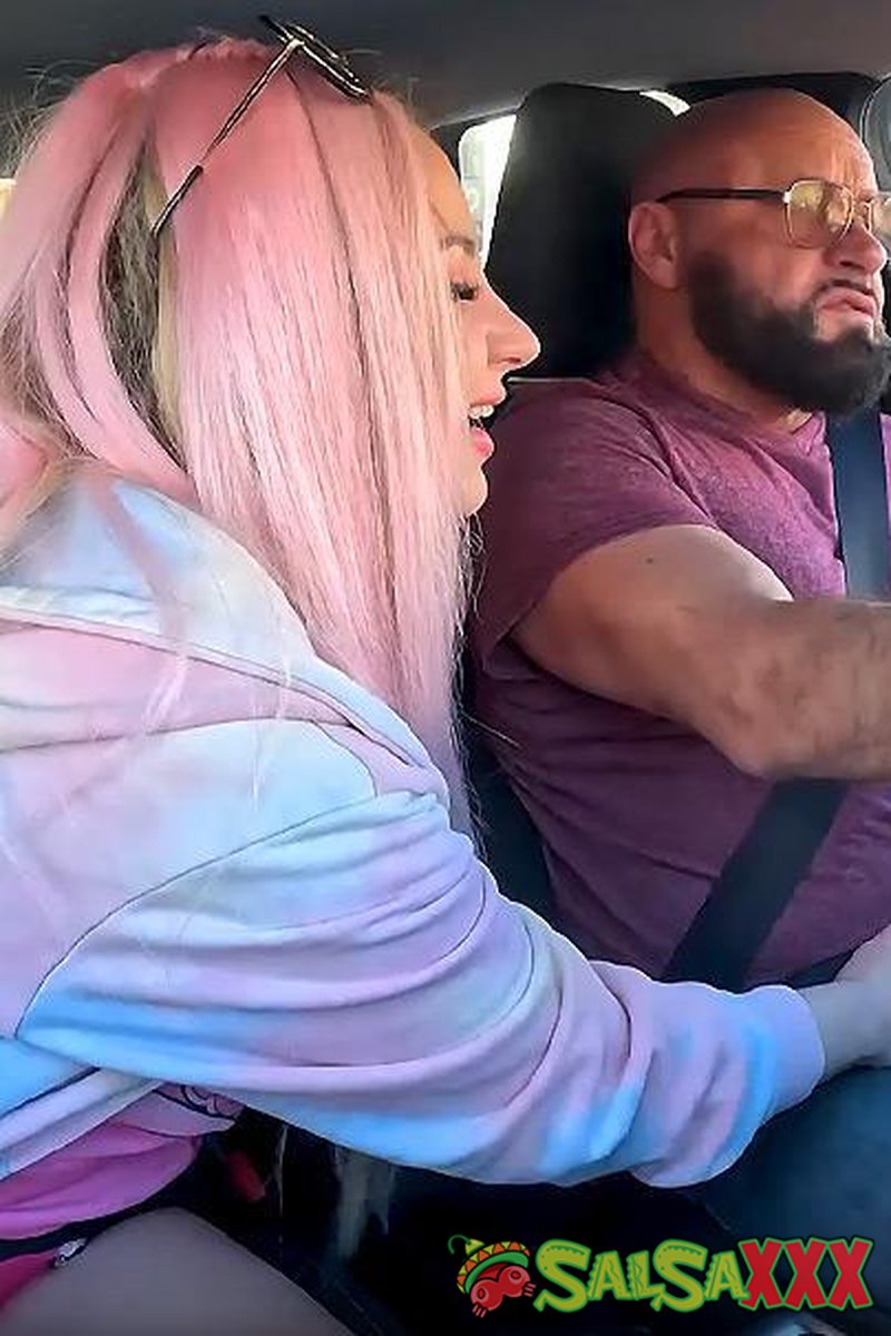 SalsaXXX – Pink Haired Latina In Intense Car Fucking