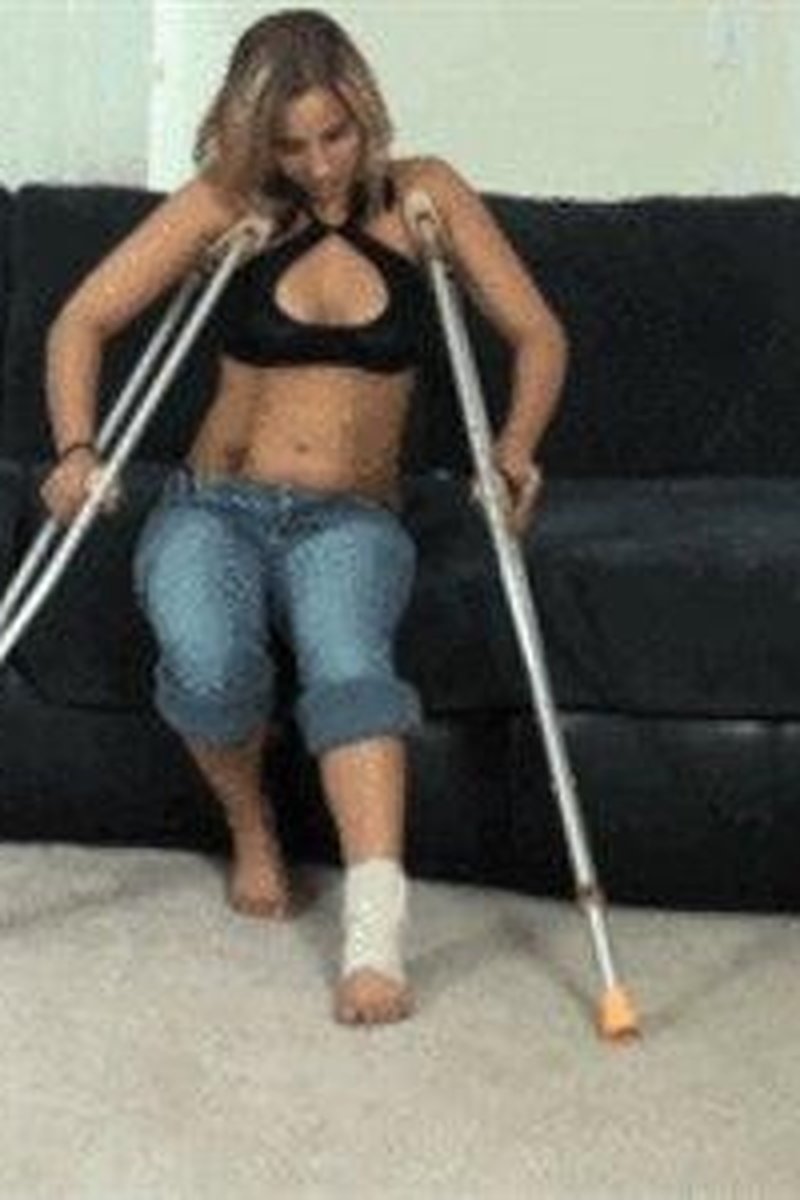 Heather - Crutches - Mov - Screenshot 1 of 4 - Crutches