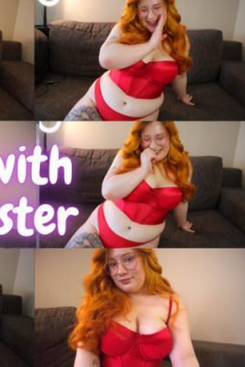 Chubby Redhead Stepsister Seduces You On Valentine's Day - Screenshot 1 of 4 - Curvy