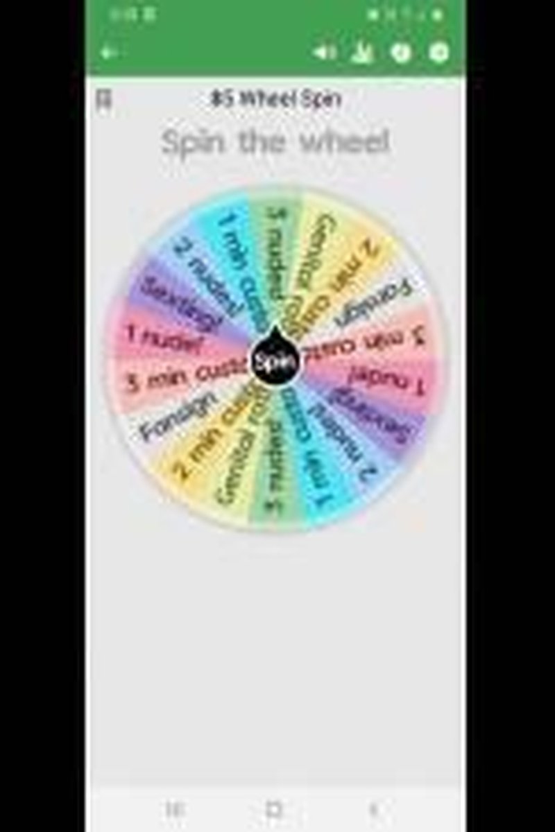 $5 Wheel Spin - Screenshot 1 of 4 - BBW