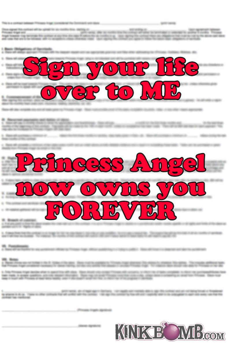 Angels Financial Humiliation: Daily Task 106 Servitude - Screenshot 1 of 4 - Authority Figures