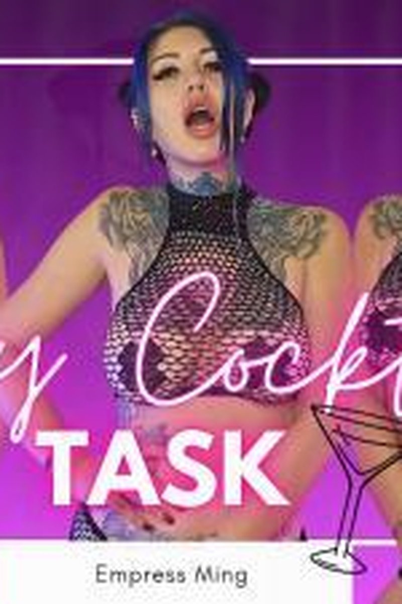 Sissy Cocktail Task - Screenshot 1 of 4 - Cum Eating Instruction