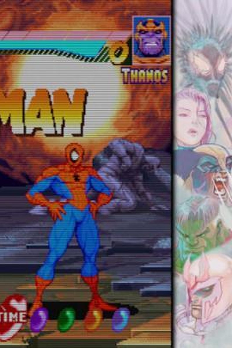 Spiderman vs Thanos - Screenshot 1 of 4 - Arcade