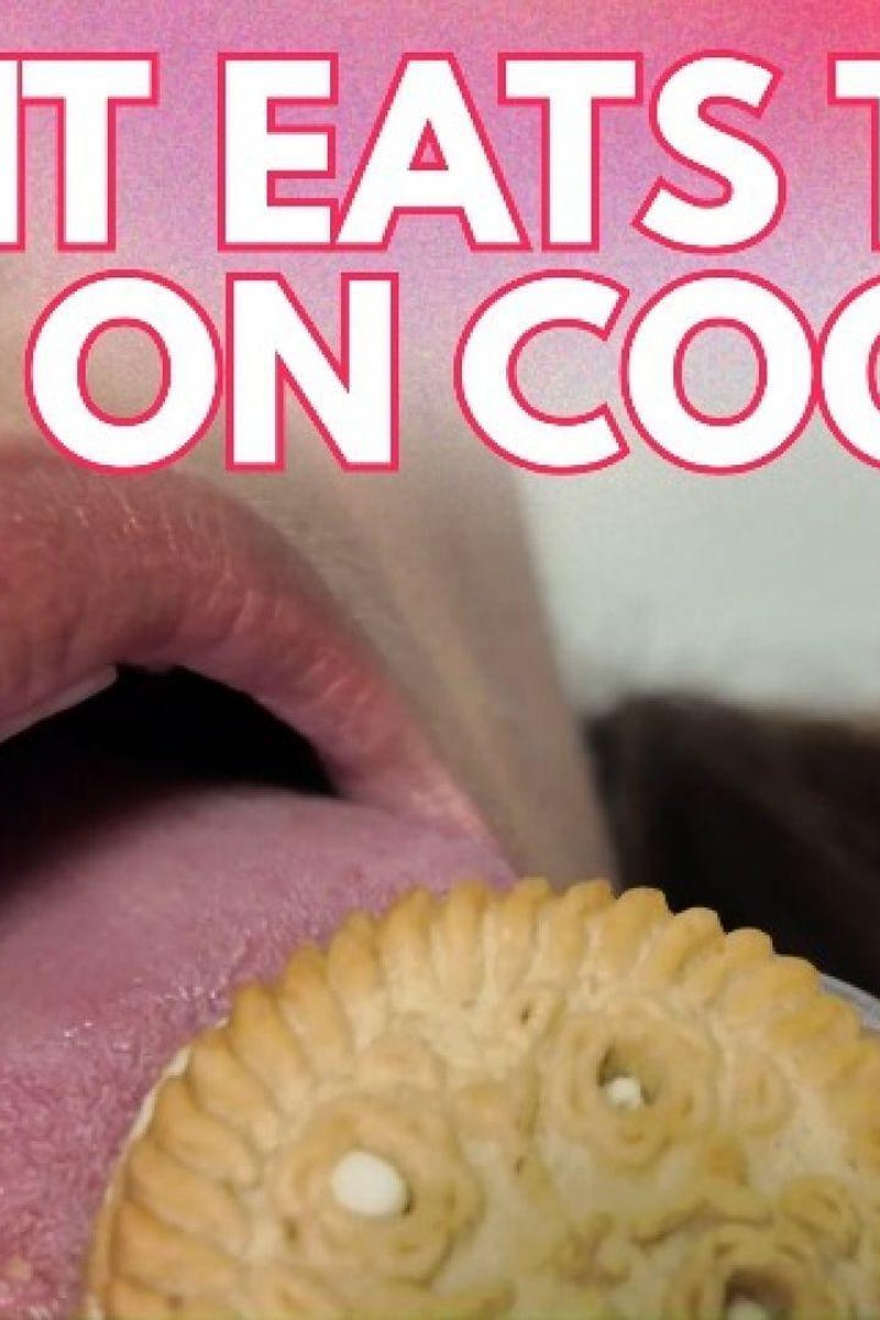 Giant Eats Tiny Man On Cookie - Screenshot 1 of 4 - Fetish