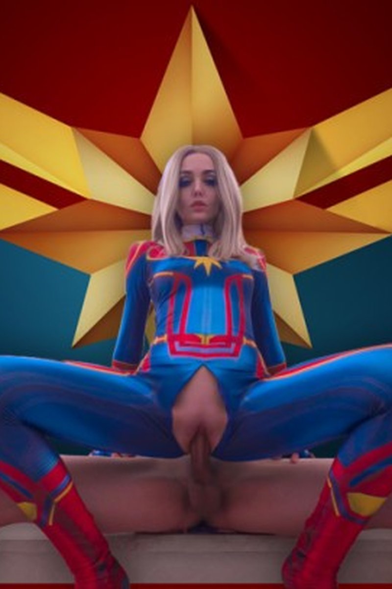 4K Avengers: Captain Marvel Fucks W Man - Screenshot 1 of 4 - Amateur