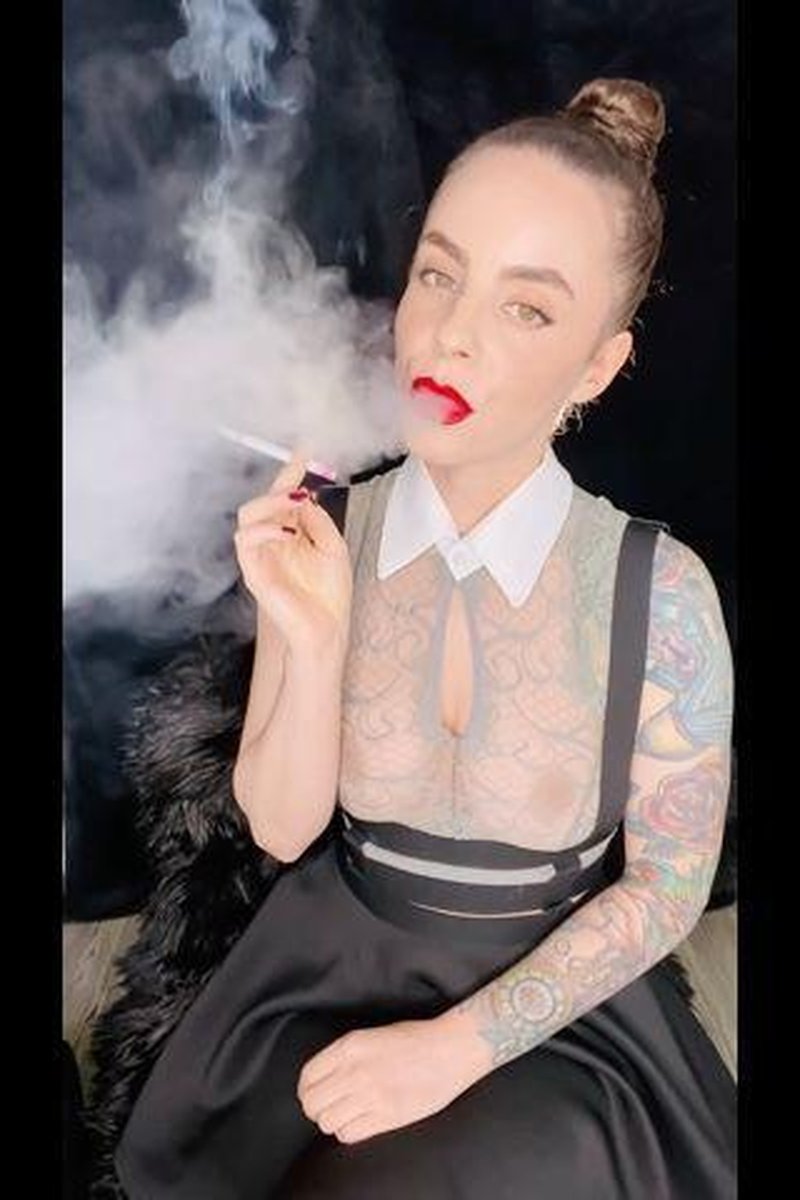 Smoking 120S In Gray Lace Top - Screenshot 1 of 4 - Lingerie