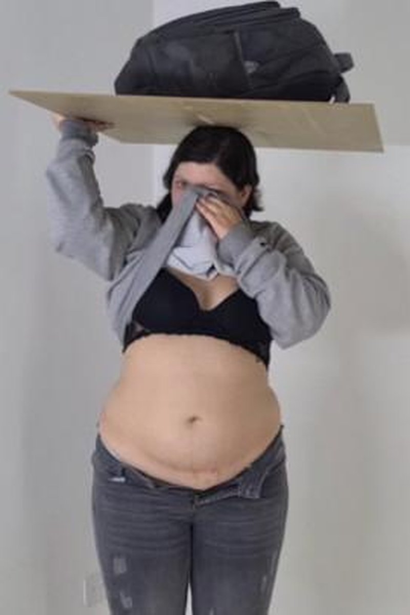 Punishment Walking - Screenshot 1 of 4 - Belly Fetish