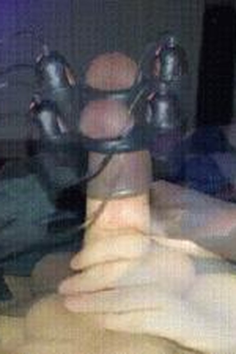 Cock Head Vibrator Controlling His Orgasm - Screenshot 1 of 4 - Big Dick